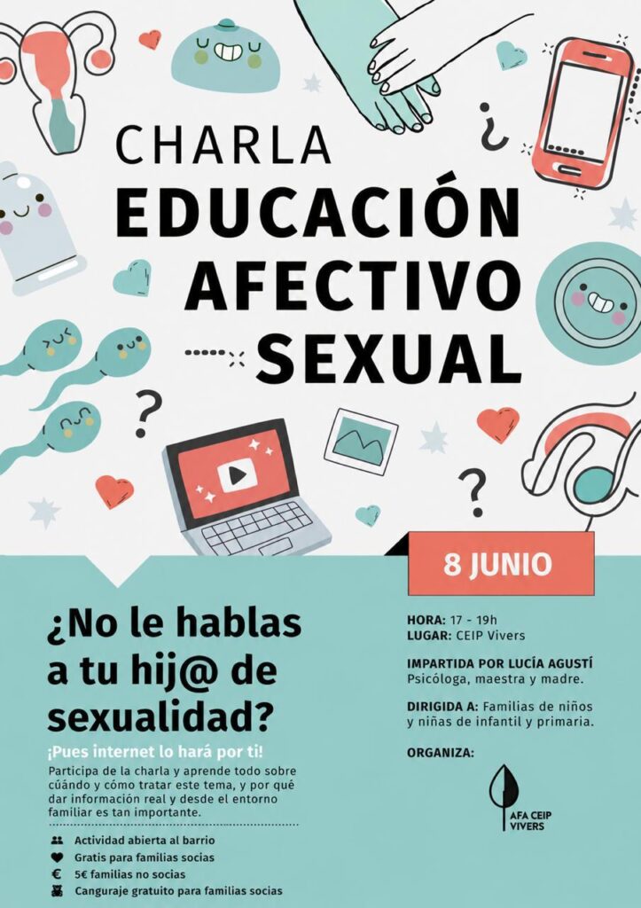 🌱 TALLER PER A FAMÍLIES – EDUCACIÓ AFECTIU-SEXUAL